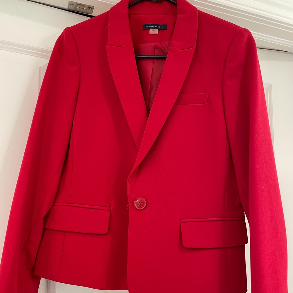 Elegant red jacket